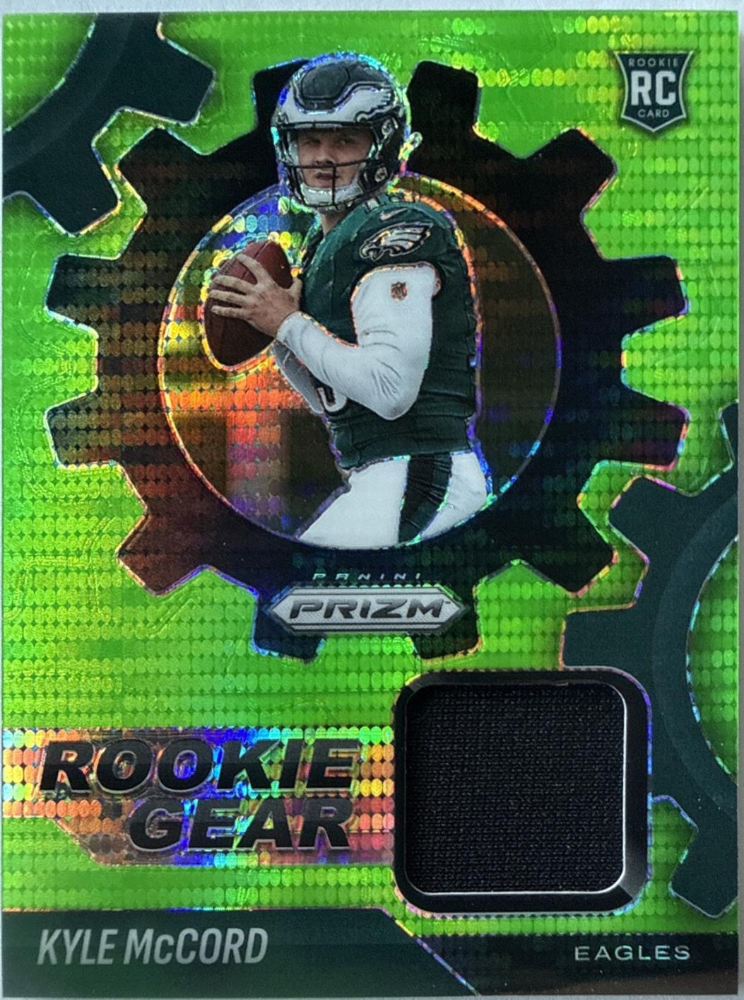 Kyle McCord [Neon Green Pulsar] #RGR-KMD