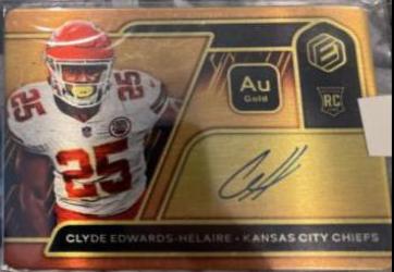 Clyde Edwards Helaire [Signature Gold] #139