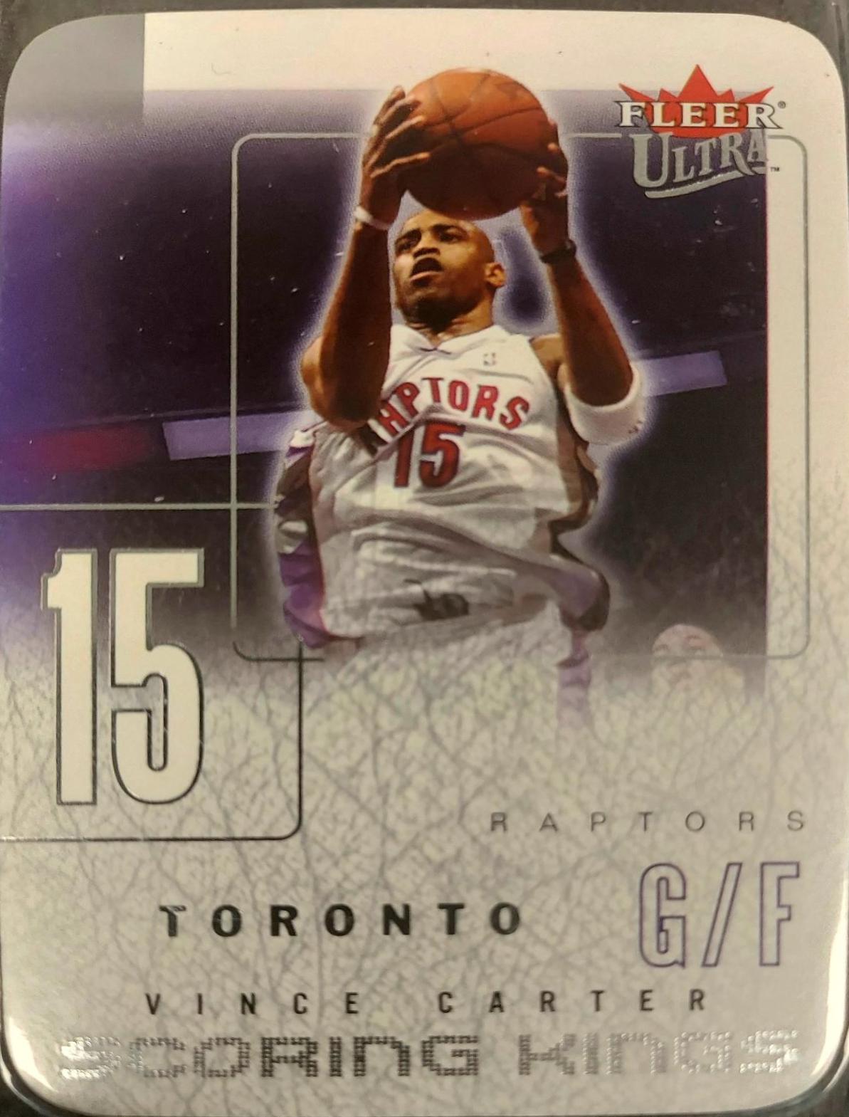 Vince Carter #1 Basketball Cards 2003 Ultra Scoring Kings