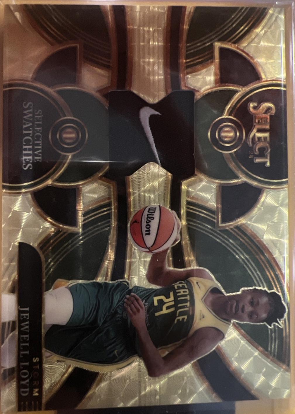 Jewell Loyd [Black Gold Prizm] #SW-JL