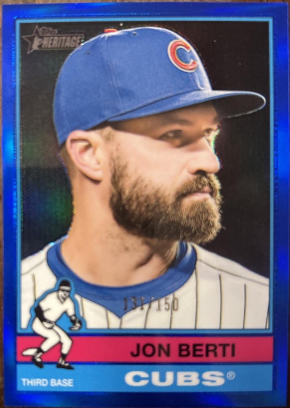 Jon Berti [Blue Chrome] #667
