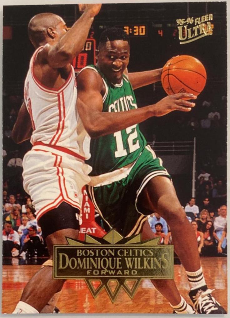Dominique Wilkins #16 Basketball Cards 1995 Ultra