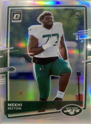 Mekhi Becton #120 Football Cards 2020 Panini Donruss Optic