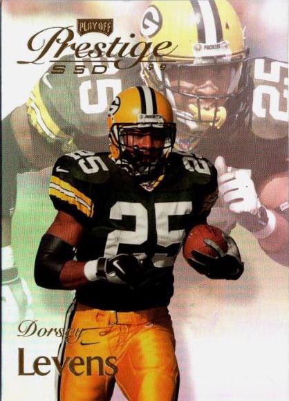 Dorsey Levens #B049 1999 Playoff Prestige Ssd Football