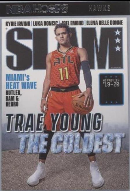 Trae Young #6 Basketball Cards 2020 Panini Hoops SLAM