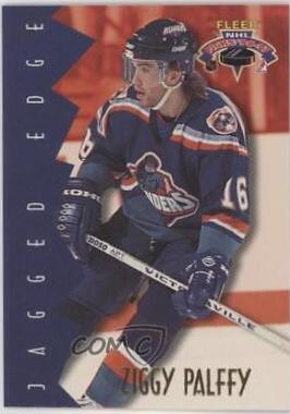 Ziggy Palffy #20 Hockey Cards 1996 Fleer NHL Picks Jagged Edge