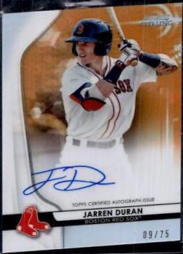 Jarren Duran [Orange Refractor] #JDU