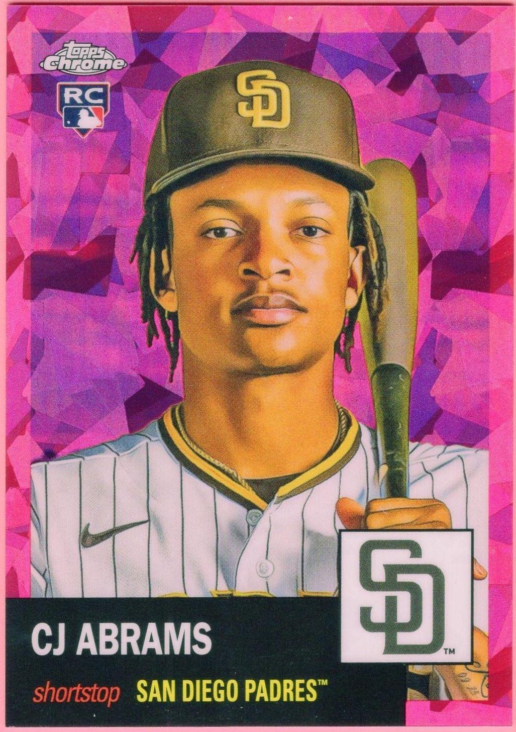 CJ Abrams [Fuchsia Atomic Refractor] #257