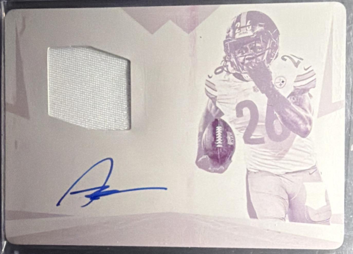 Anthony McFarland Jr. [Patch Autograph Printing Plates] #137
