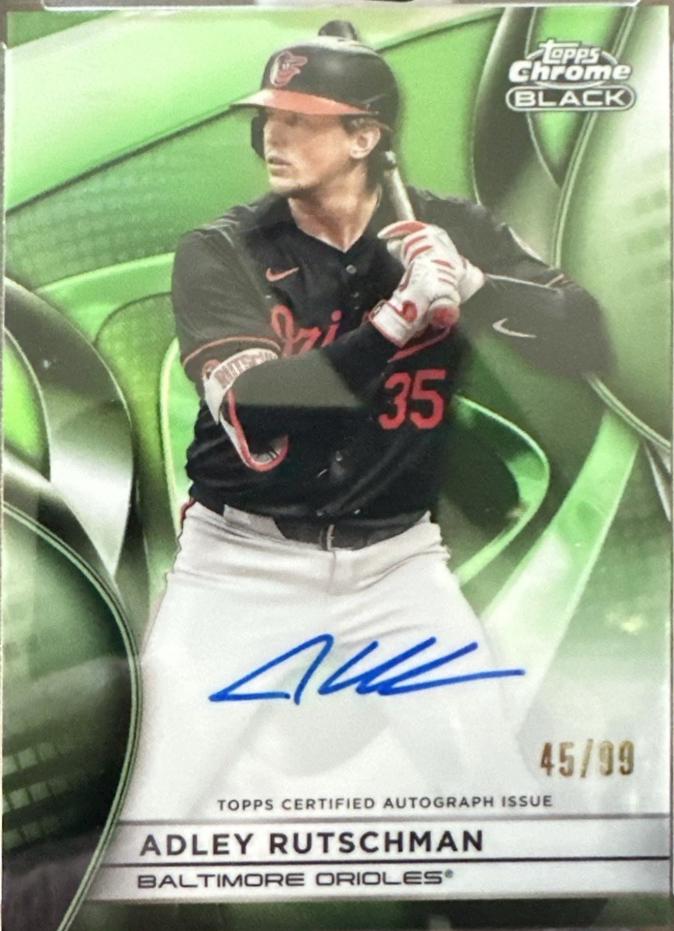 Adley Rutschman [Green Refractor] #CBA-AR