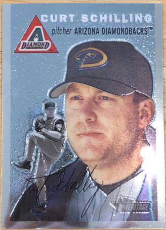 Curt Schilling #THC20 Baseball Cards 2003 Topps Heritage Chrome