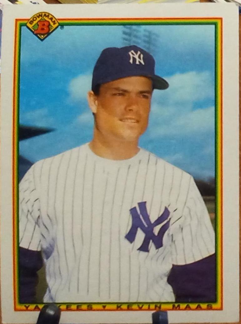 Kevin Maas #440 Baseball Cards 1990 Bowman