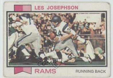 Les Josephson #41 Football Cards 1973 Topps