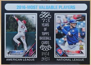 Kris Bryant / Mike Trout