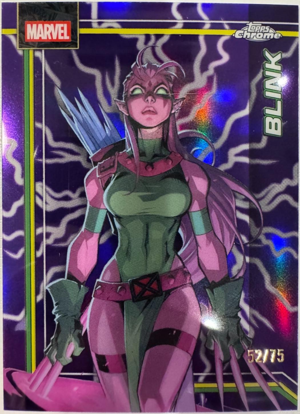 Blink [Purple Lightning] #18 Prices | Marvel 2026 Topps Chrome