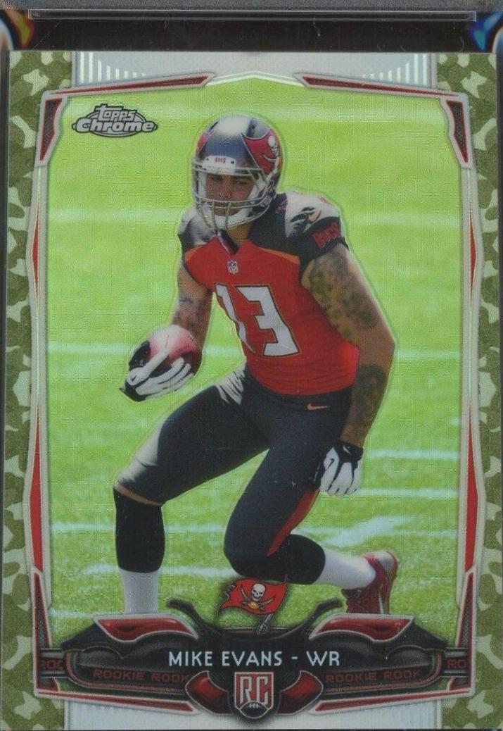Shaquelle Evans [Camo Refractor] #132
