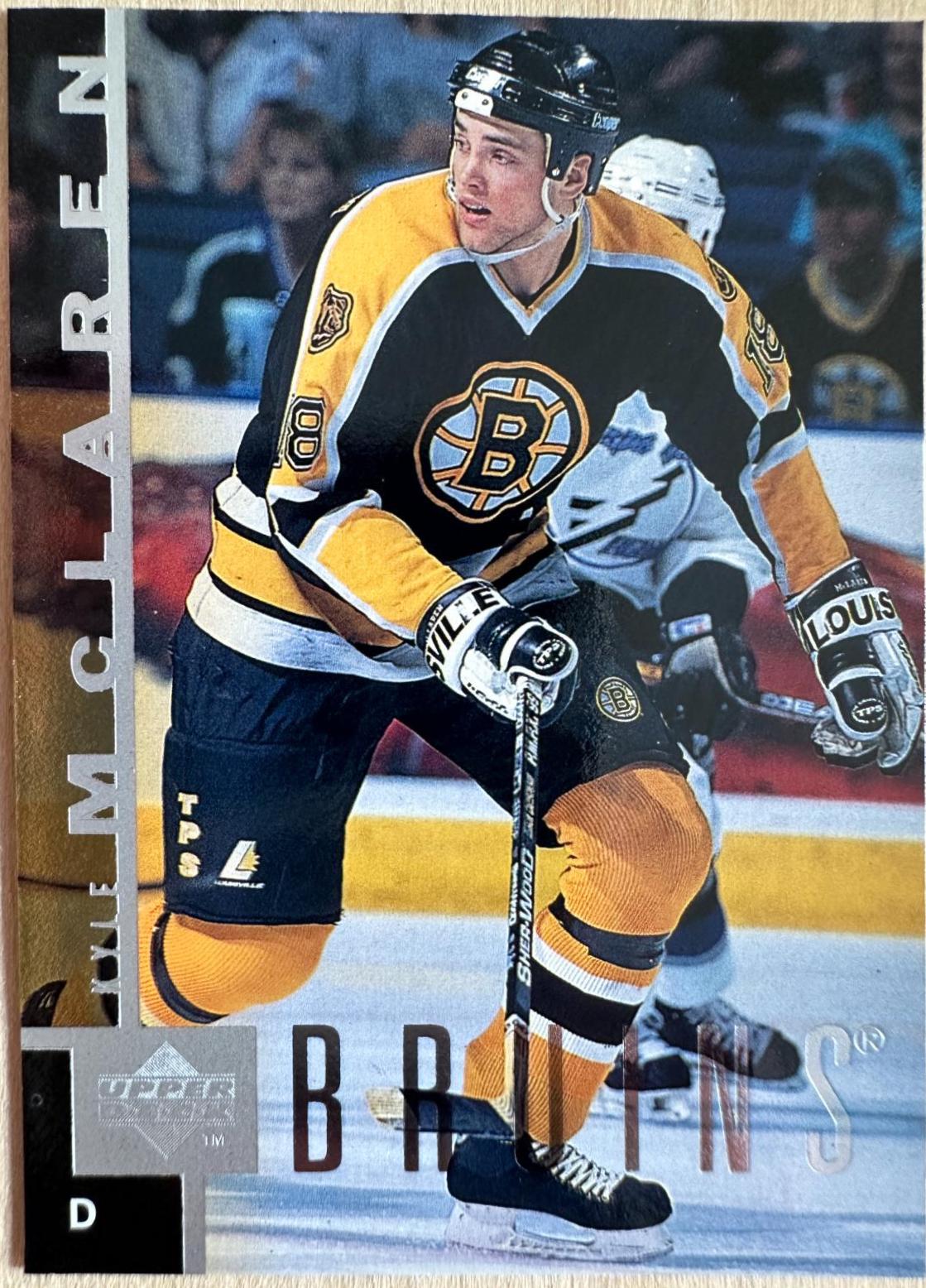 Kyle McLaren #13 Hockey Cards 1997 Upper Deck