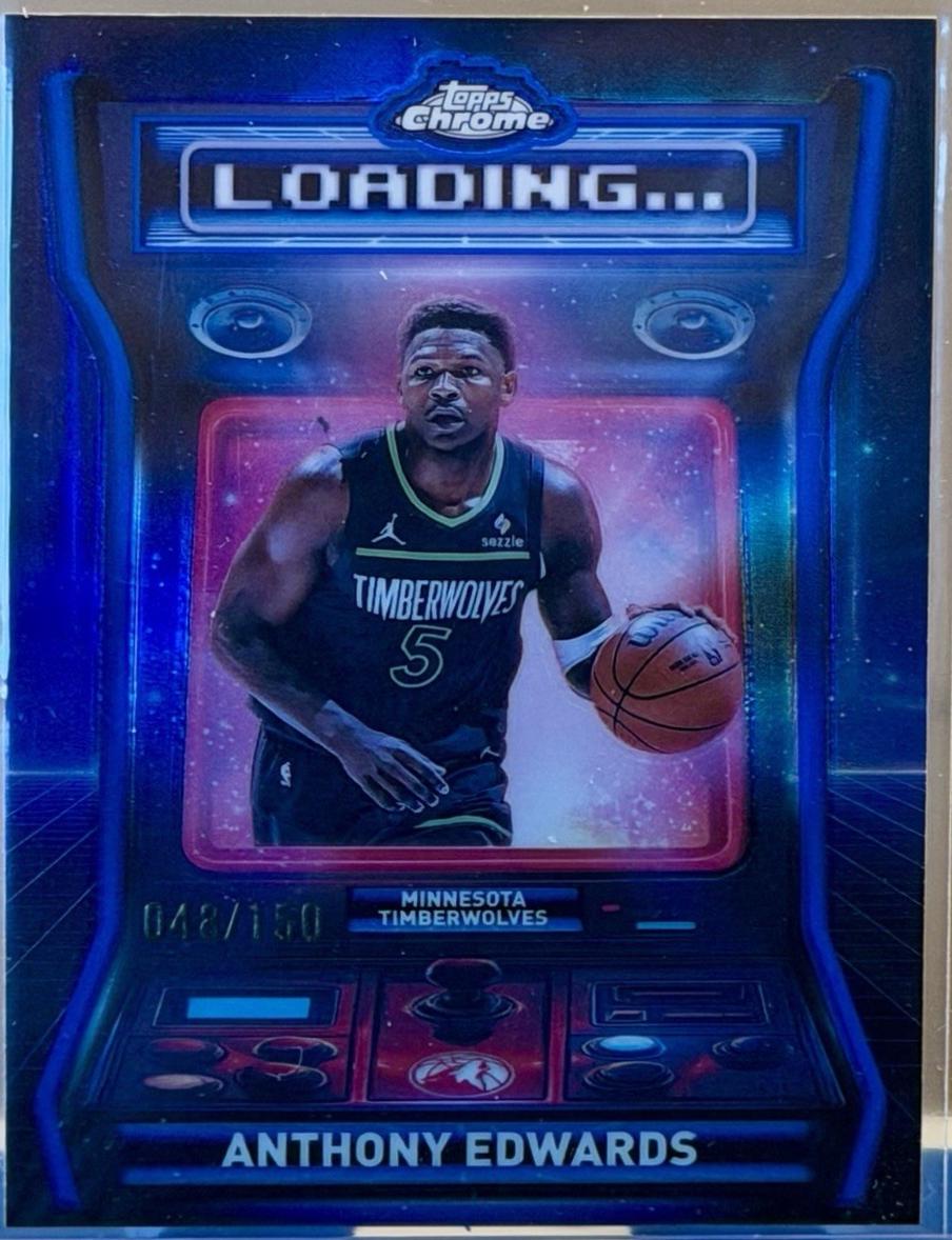 Anthony Edwards [Refractor Blue] #LD-3