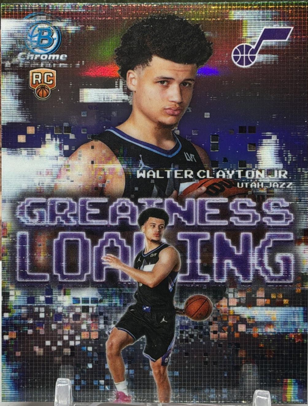 2025 Walter Clayton Jr. [Refractor] #GL-18