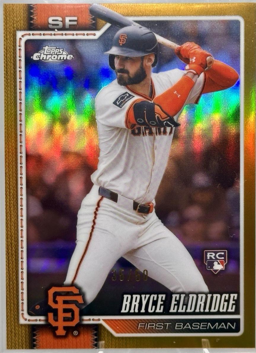 2026 Bryce Eldridge [Gold X-Fractor] #254