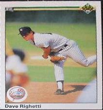 Dave Righetti #479 Baseball Cards 1990 Upper Deck Prices