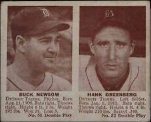 Buck Newsom, Hank Greenberg