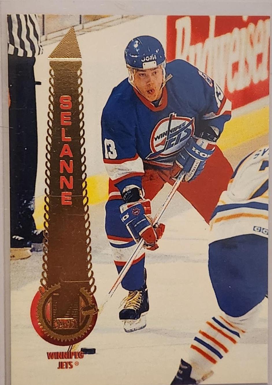 Teemu Selanne #25 1994-95 Pinnacle Hockey