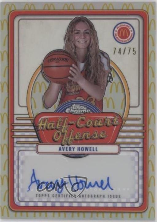 Avery Howell [McDonald’s Logo Refractor] #IML-AVE