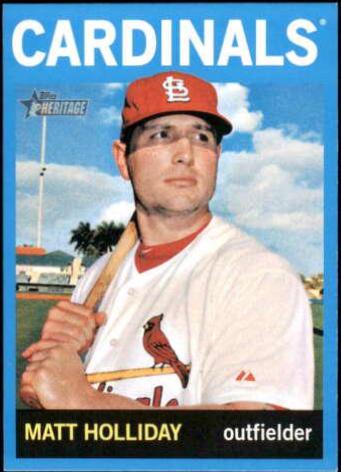 Matt Holliday [Wal Mart Blue Border] #471