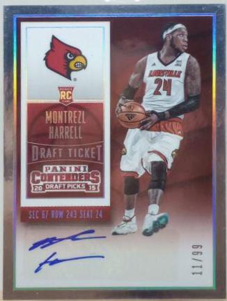 Montrezl Harrell [Autograph Draft Ticket] #130
