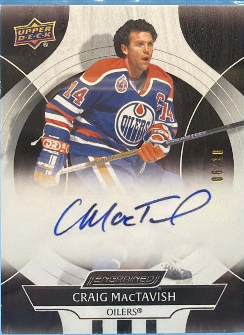 Craig MacTavish [Mahogany] #CA-CM