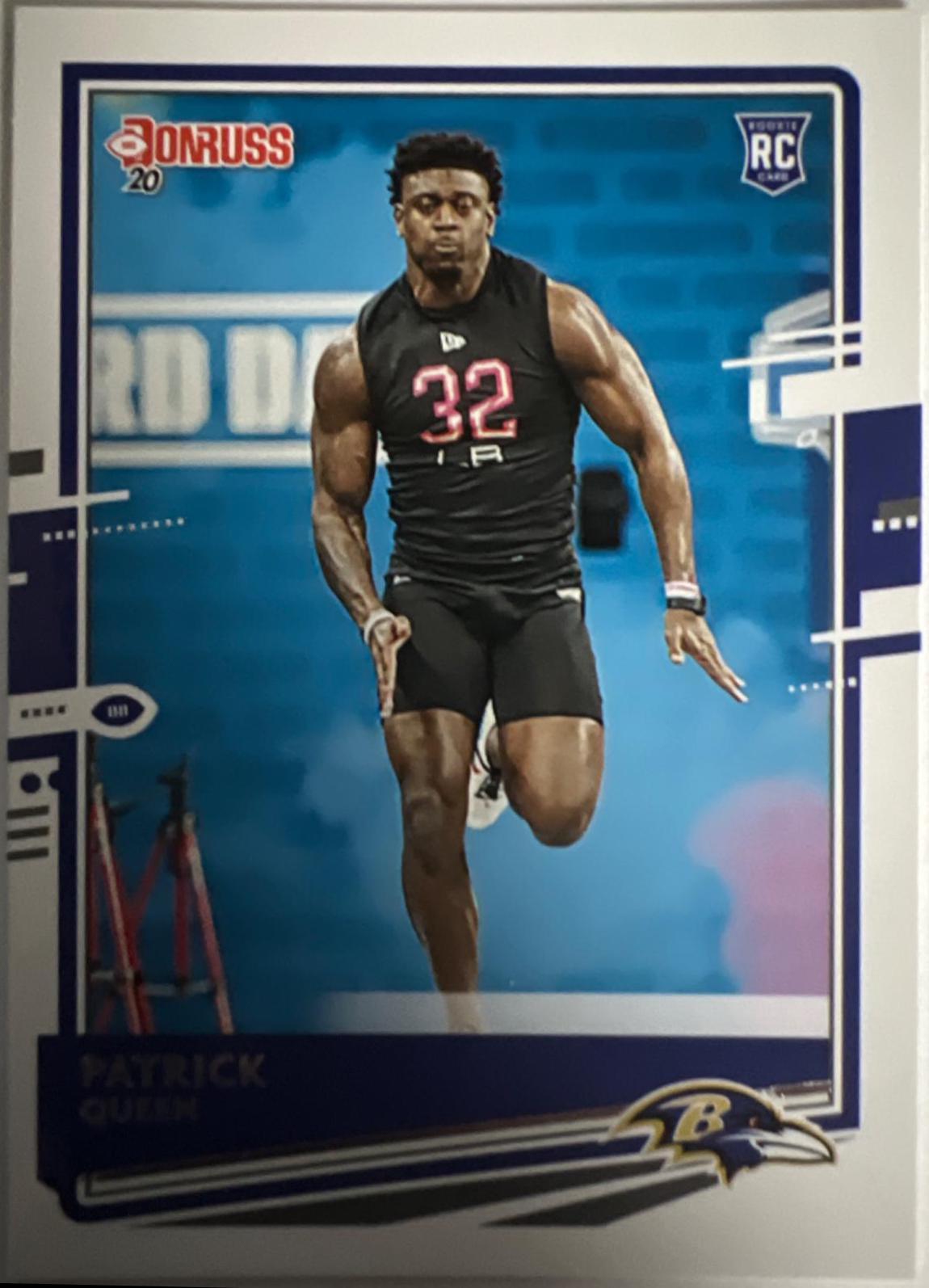 Patrick Queen #268 Football Cards 2020 Panini Donruss