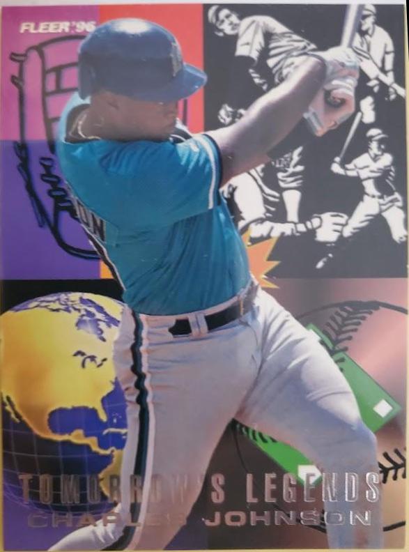 Charles Johnson #5 Baseball Cards 1994 Fleer