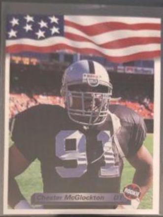 Chester McGlockton #34 Football Cards 1992 All World