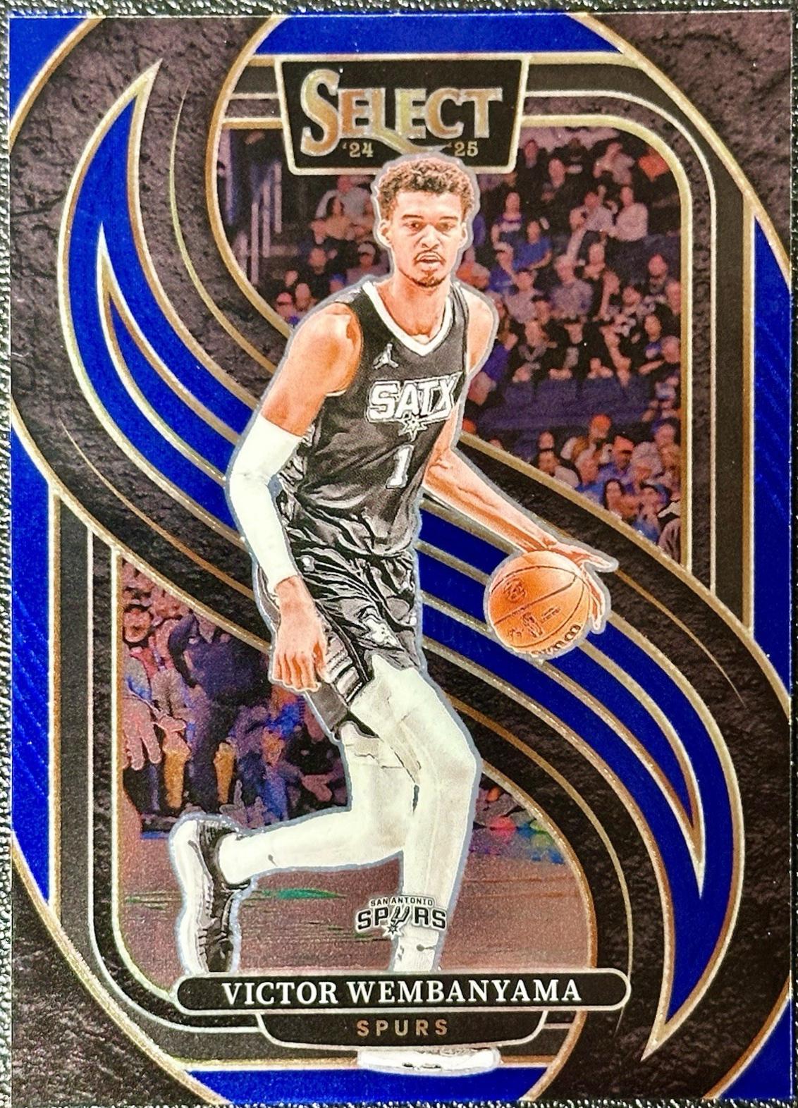 Victor Wembanyama [Blue Prizm] #102 Prices | 2024 Panini Select