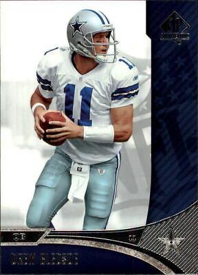 Drew Bledsoe #24 Football Cards 2006 SP Authentic