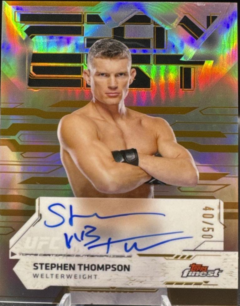 Stephen Thompson [Gold Refractor] #FA-ST