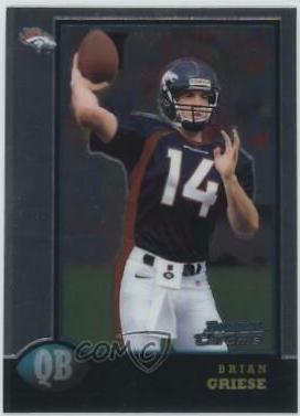 Brian Griese #7 Football Cards 1998 Bowman Chrome