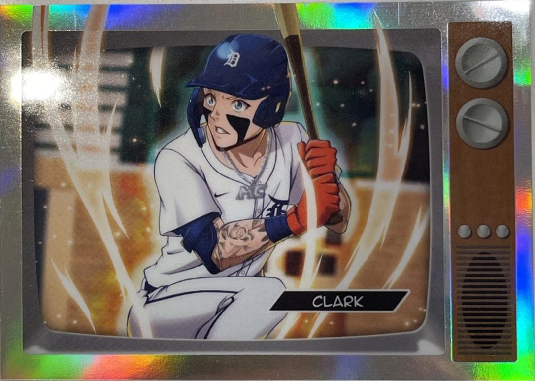 Max Clark #BA-12 Baseball Cards 2025 Bowman Anime