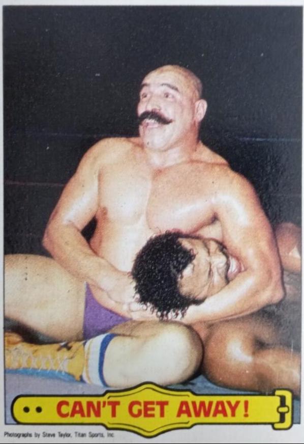 Can't Get Away #51 Wrestling Cards 1985 Topps WWF
