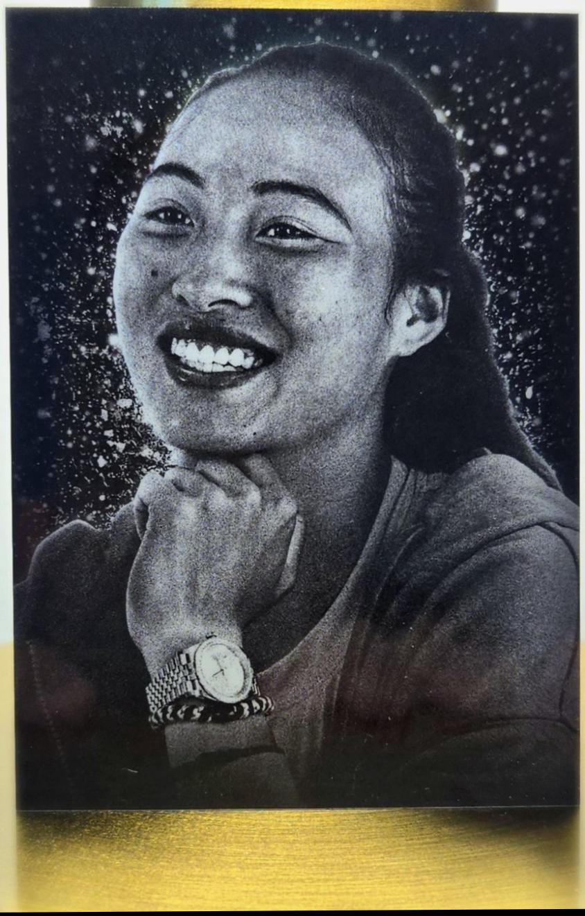 Qinwen Zheng #II-QZ Tennis Cards 2024 Topps Graphite Intricate Images