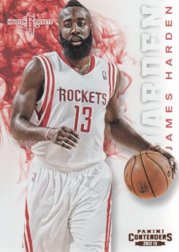 James Harden #115 Basketball Cards 2012 Panini Contenders