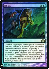 Delay [Foil] #35 Magic Mystery Booster Prices