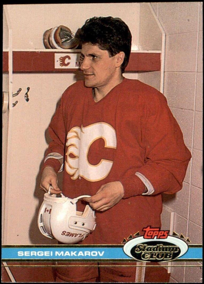 Sergei Makarov #31 Hockey Cards 1991 Stadium Club