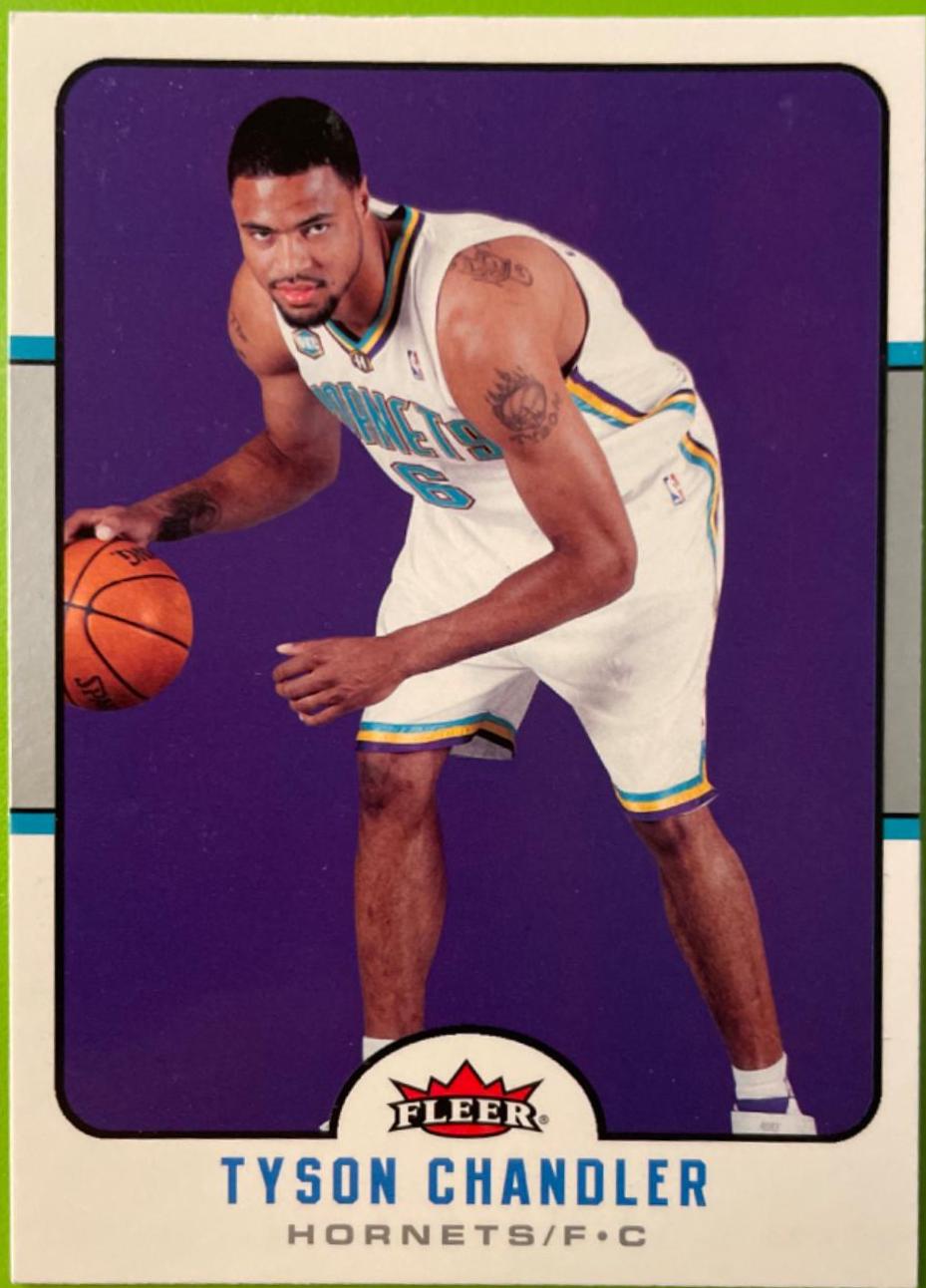 Tyson Chandler #21 Basketball Cards 2006 Fleer