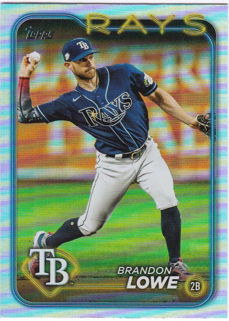 Brandon Lowe [Rainbow Foil] (2024 Topps)