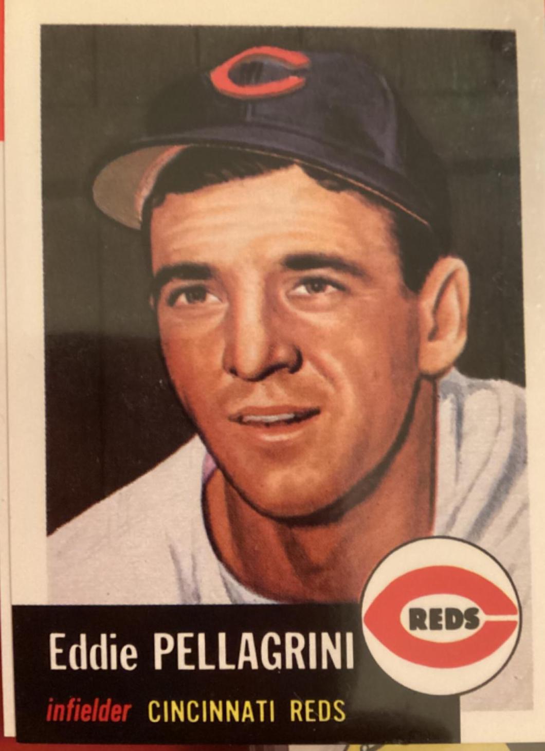 Eddie Pellagrini #28 Baseball Cards 1991 Topps Archives 1953