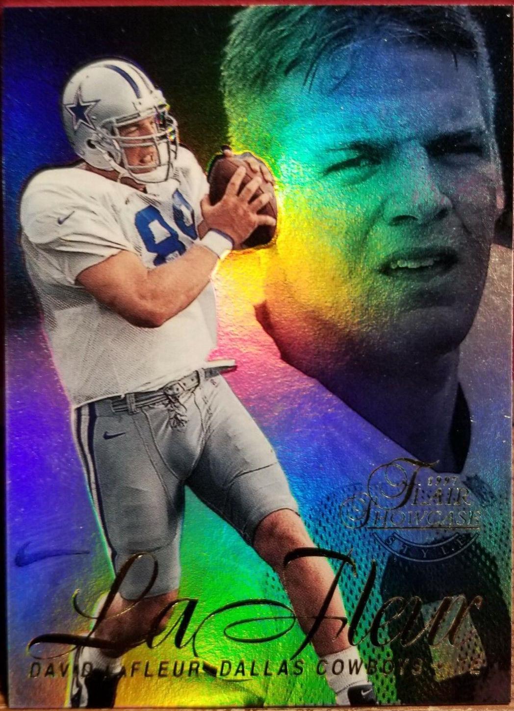 David LaFleur #6 Football Cards 1997 Flair Showcase