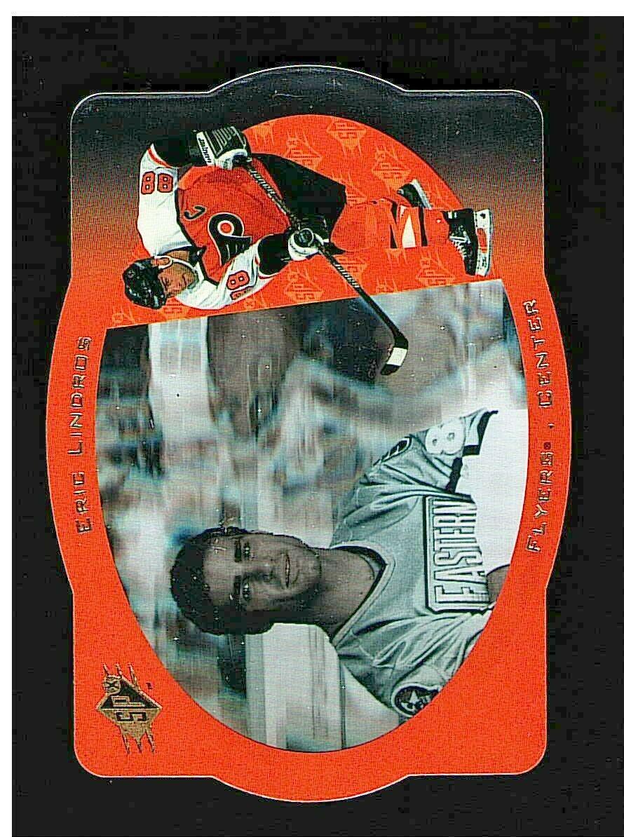 Eric Lindros #33 Hockey Cards 1996 Spx