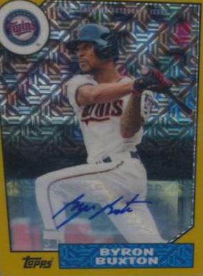 Byron Buxton [Autograph Gold] #87-BB